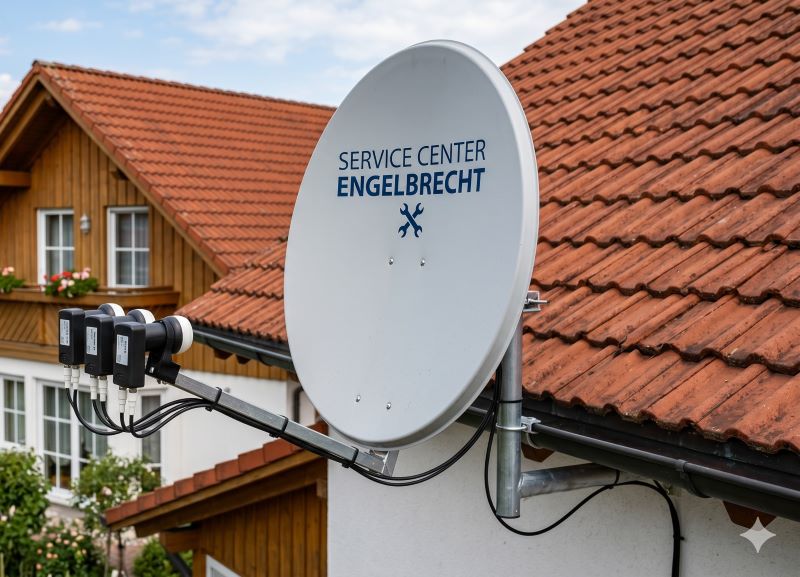 Service Center für Installation, Reparatur und Beratung: Sat Anlage drei LMB´s Montage Einmessung perfect